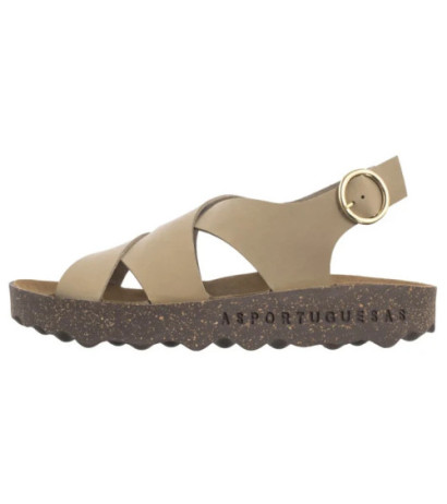 Asportuguesas Cusk L Eco Nubu Beige P018278001 (AP17-a) sandalai