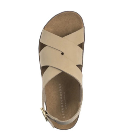 Asportuguesas Cusk L Eco Nubu Beige P018278001 (AP17-a) sandalai