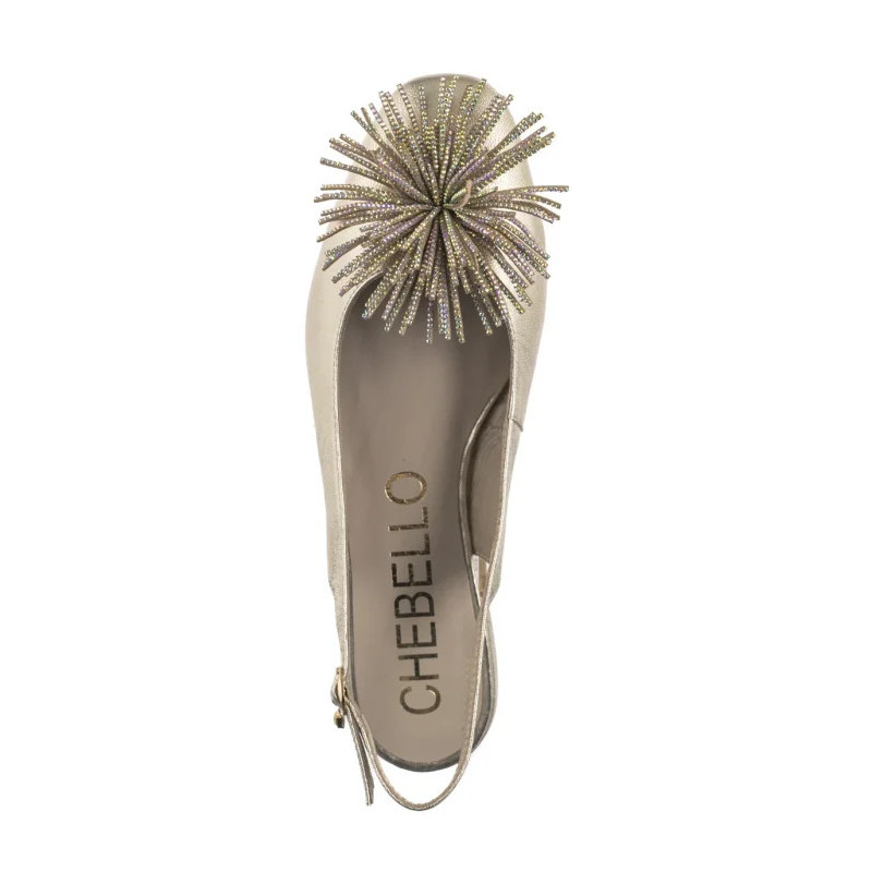 CheBello Złote 4322-467-000-PSK-S270 (CH152-a) sandalai