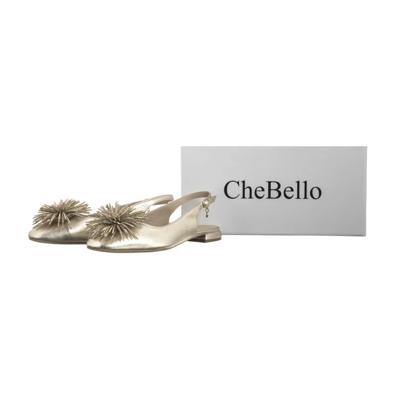 CheBello Złote 4322-467-000-PSK-S270 (CH152-a) sandalai