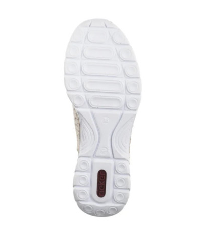 Rieker Beżowe N42V3-60 Beige (RI248-a) batai