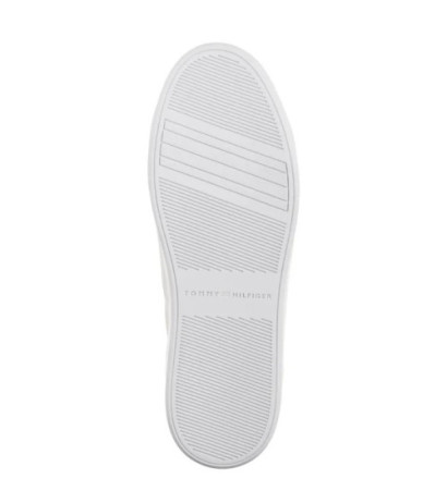 Tommy Hilfiger Platform Court Sneaker Metallics White FW0FW08648 YBS (TH1313-a) bateliai