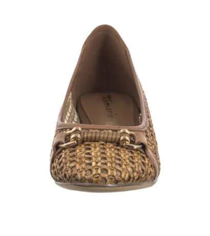 Tamaris Brązowe 1-22138-44 Cognac (TM529-a) bateliai