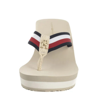 Tommy Hilfiger TH Corporate Wedge Beach Sandal Muslin FW0FW08520 ACJ (TH1314-a) šlepetės