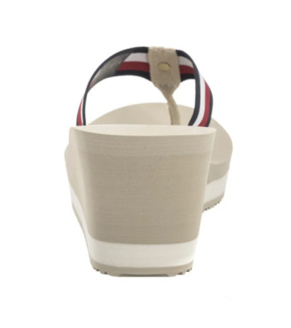 Tommy Hilfiger TH Corporate Wedge Beach Sandal Muslin FW0FW08520 ACJ (TH1314-a) šlepetės