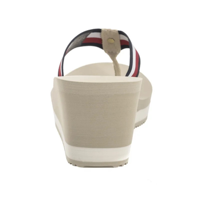 Tommy Hilfiger TH Corporate Wedge Beach Sandal Muslin FW0FW08520 ACJ (TH1314-a) šlepetės