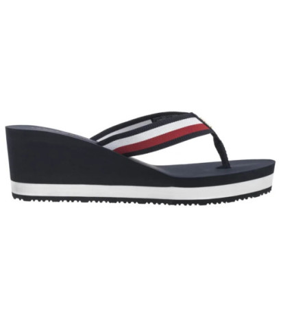 Tommy Hilfiger TH Corporate Wedge Beach Sandal Space Blue FW0FW08520 DW6 (TH1314-b) šlepetės