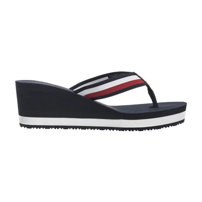 Tommy Hilfiger TH Corporate Wedge Beach Sandal Space Blue FW0FW08520 DW6 (TH1314-b) šlepetės
