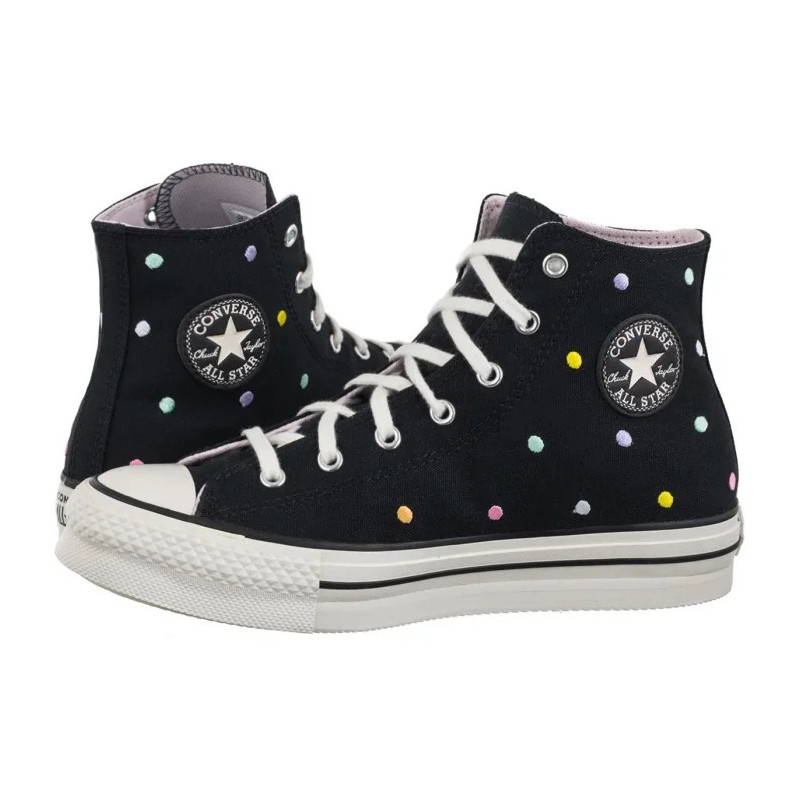 Converse CTAS Eva Lift Hi Black/Vintage White/Egret A12608C (CO762-a) bateliai