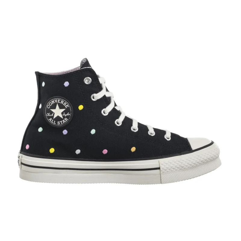 Converse CTAS Eva Lift Hi Black/Vintage White/Egret A12608C (CO762-a) bateliai