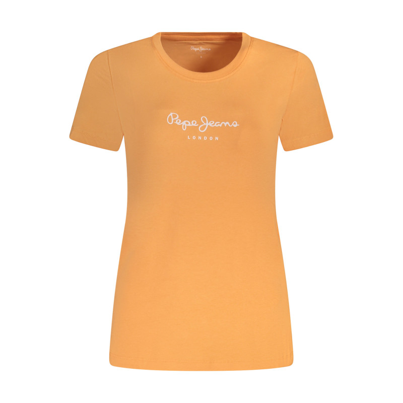 Pepe jeans marškinėliai PL505202NEWVIRGINIA Oranginė