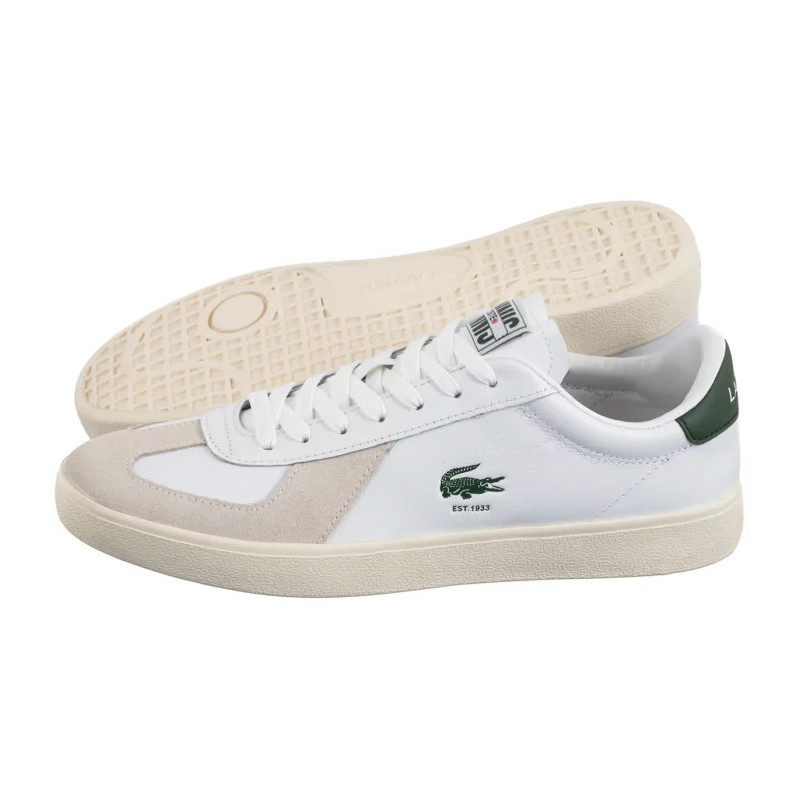 Lacoste Baseshot Pro 125 3 SMA Wht/Off Wht 749SMA006365T (LC447-a) sportiniai bateliai