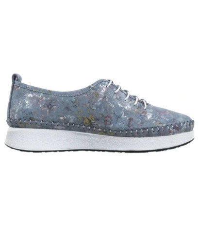 Venezia Niebieskie w Kwiaty E149NUBUOSP029 (VE834-a) batai