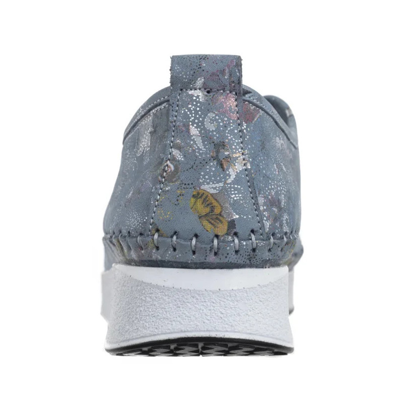 Venezia Niebieskie w Kwiaty E149NUBUOSP029 (VE834-a) batai