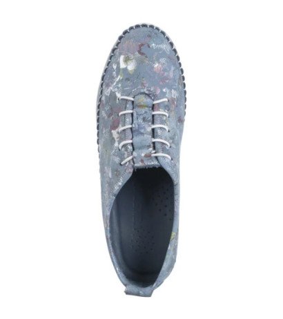 Venezia Niebieskie w Kwiaty E149NUBUOSP029 (VE834-a) batai