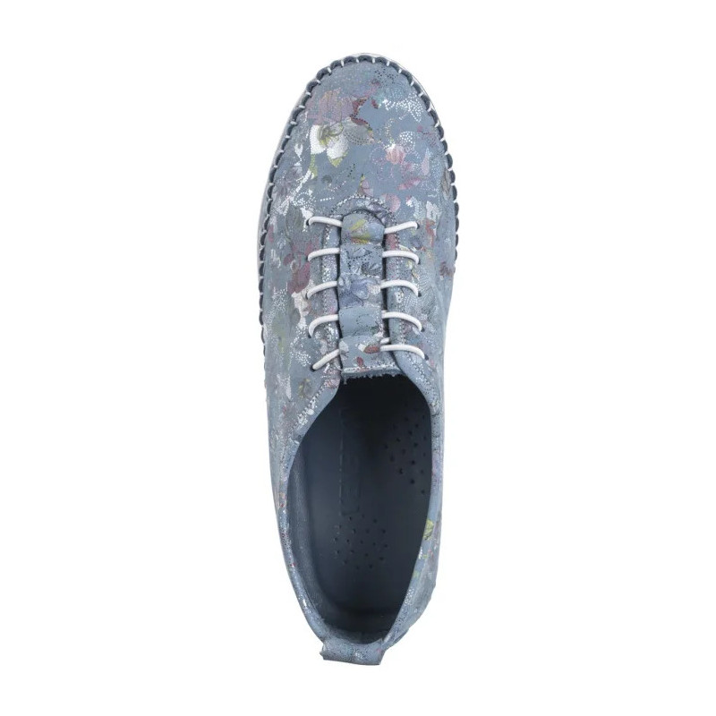 Venezia Niebieskie w Kwiaty E149NUBUOSP029 (VE834-a) batai