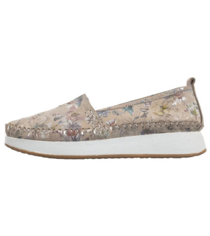 Venezia Beżowe w Kwiaty E124NUBEOBM029 (VE835-a) batai