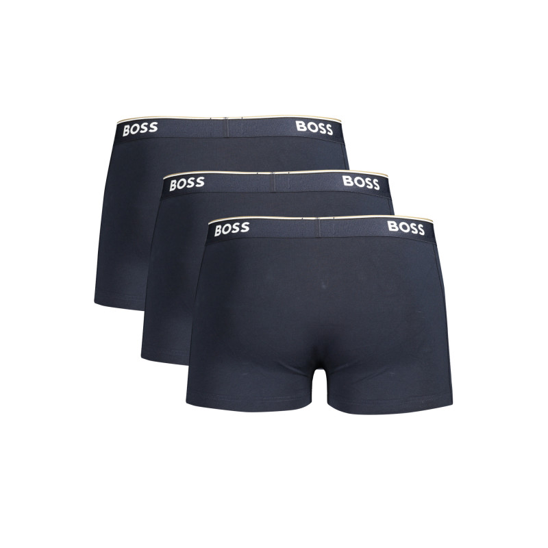 Boss apatinis trikotažas 50475274TRUNK3PPOWER Mėlyna