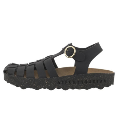 Asportuguesas Calix L Eco Nubu Black P018277000 (AP19-a) sandalai