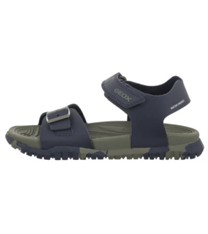 Geox J Sandal Fusbetto B. A Navy/Military J35HMA 00054 CF4A3 (GE172-d) sandalai