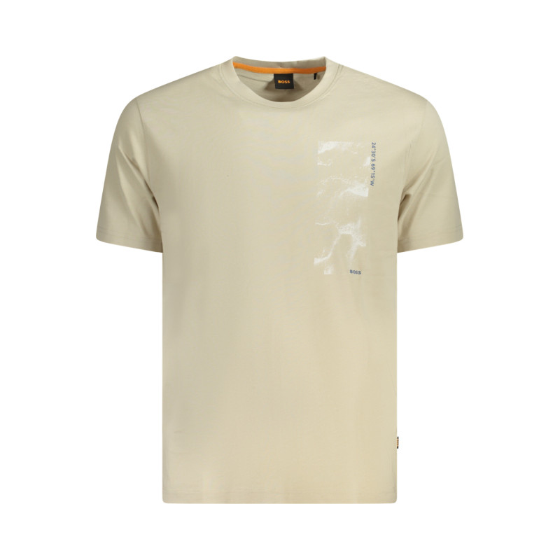 Boss marškinėliai 50539179TEATACAMA Beige