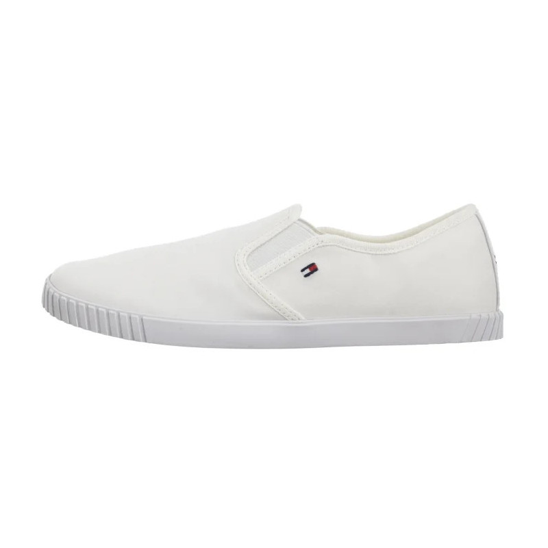 Tommy Hilfiger Canvas Slip-On Sneaker White FW0FW08640 YBS (TH1315-a) sportiniai bateliai