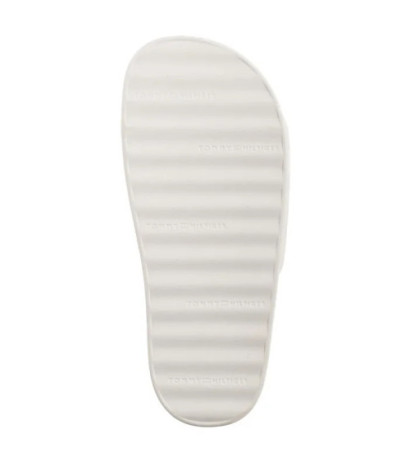 Tommy Hilfiger Platform Monogram Poolslide Ancient White FW0FW08526 YBH  (TH1316-a) Moteriški batai/šlepetės
