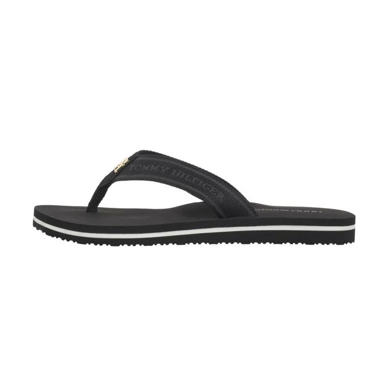 Tommy Hilfiger Hilfiger Webbing Beach Sandal Black FW0FW08515 BDS (TH1317-a) šlepetės