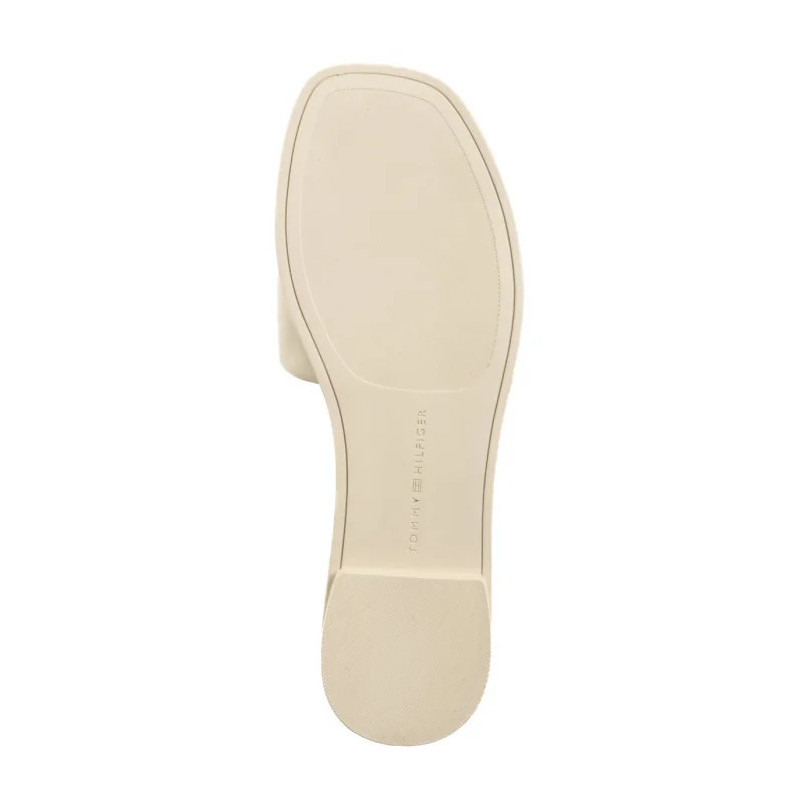 Tommy Hilfiger TH Logo Hardware Leather Mule Muslin FW0FW08806 ACJ (TH1320-a) Moteriški batai/šlepetės