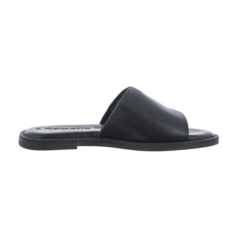 Tamaris Czarne 1-27135-42 001 Black (TM484-a) Moteriški batai/šlepetės