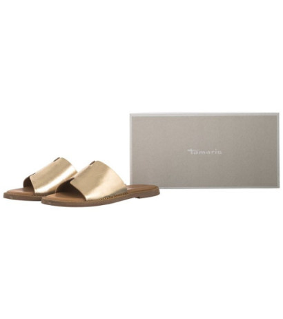 Tamaris Złote 1-27135-42 933 Light Gold (TM490-a) Moteriški batai/šlepetės