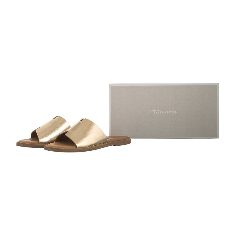 Tamaris Złote 1-27135-42 933 Light Gold (TM490-a) Moteriški batai/šlepetės