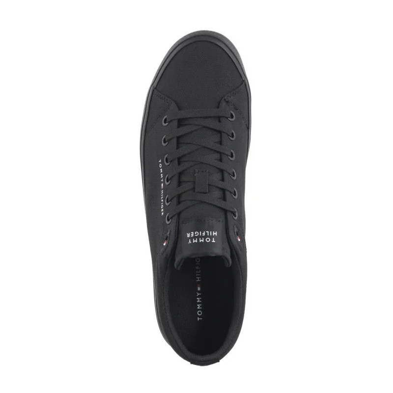 Tommy Hilfiger TH Hi Vulc Low Core Canvas Black FM0FM05396 BDS (TH1319-b) sportiniai bateliai 