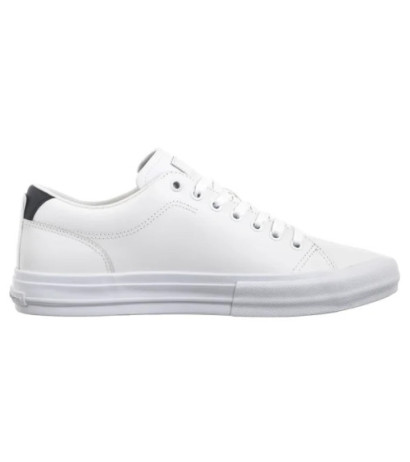 Tommy Hilfiger TH Hi Vulc Street Lth Patch White/Desert Sky FM0FM05312 0K5 (TH1326-a) sportiniai bateliai 