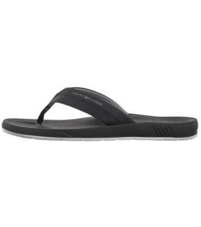 Tommy Hilfiger Molded Hilfiger Beach Sandal Black FM0FM05361 BDS (TH1334-b) batai