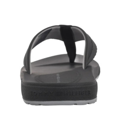 Tommy Hilfiger Molded Hilfiger Beach Sandal Black FM0FM05361 BDS (TH1334-b) batai