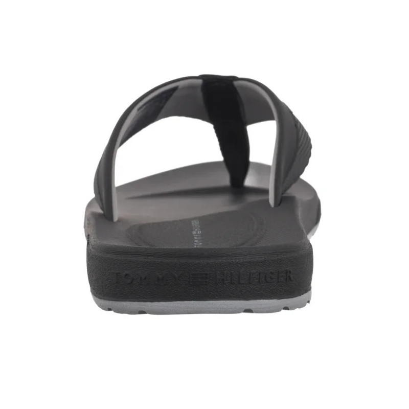Tommy Hilfiger Molded Hilfiger Beach Sandal Black FM0FM05361 BDS (TH1334-b) batai