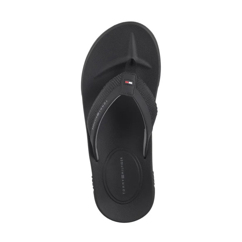 Tommy Hilfiger Molded Hilfiger Beach Sandal Black FM0FM05361 BDS (TH1334-b) batai