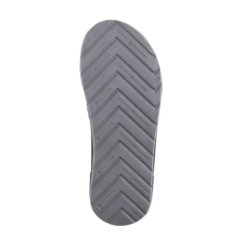 Tommy Hilfiger Molded Hilfiger Beach Sandal Black FM0FM05361 BDS (TH1334-b) batai