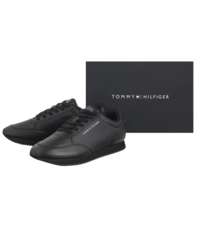 Tommy Hilfiger Lo Runner Pu Mix Black FM0FM05419 BDS (TH1336-a) sportiniai bateliai