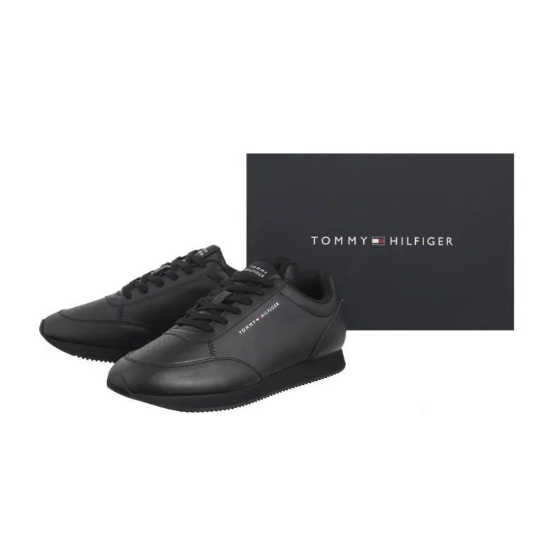 Tommy Hilfiger Lo Runner Pu Mix Black FM0FM05419 BDS (TH1336-a) sportiniai bateliai