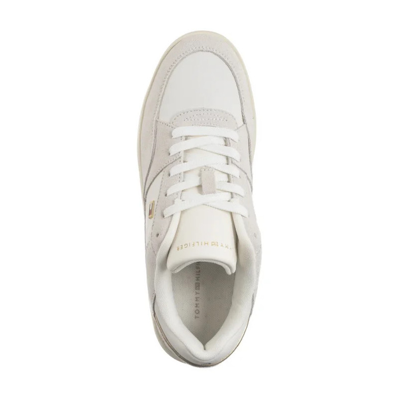 Tommy Hilfiger Essential Basket Sneaker Ecru FW0FW08456 YBL (TH1330-a) sportiniai bateliai