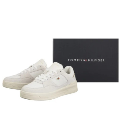 Tommy Hilfiger Essential Basket Sneaker Ecru FW0FW08456 YBL (TH1330-a) sportiniai bateliai