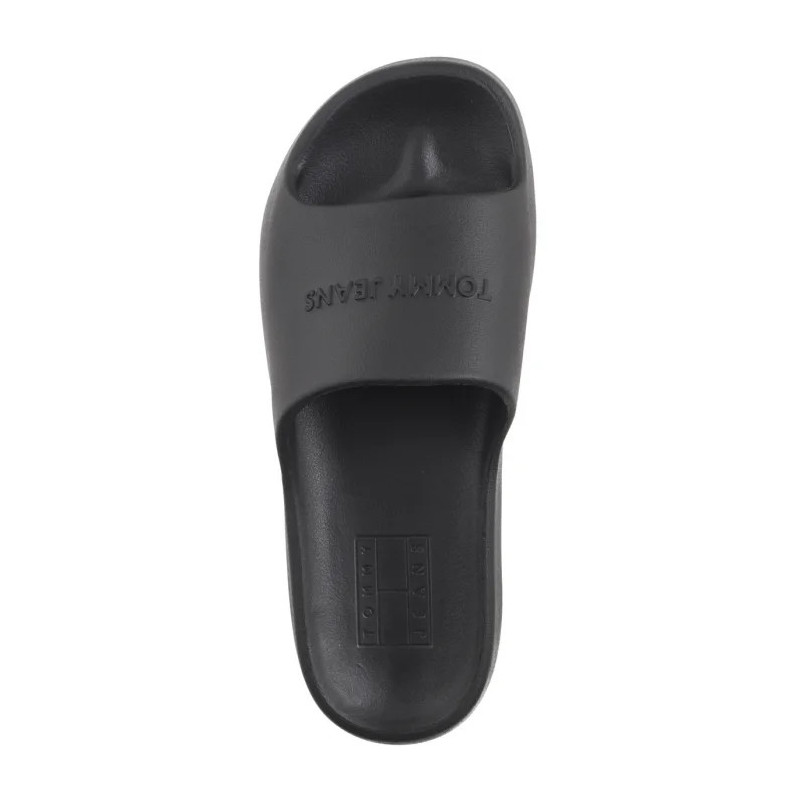 Tommy Hilfiger Tjw Chunky Pool Slide Ess Delicate Black EN0EN02879 BDS (TH1325-b) Moteriški batai/šlepetės