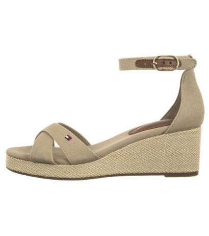 Tommy Hilfiger Flag Criss-Cros Mid Wedge Espad Horseradish FW0FW08481 ACC (TH1337-a) batai