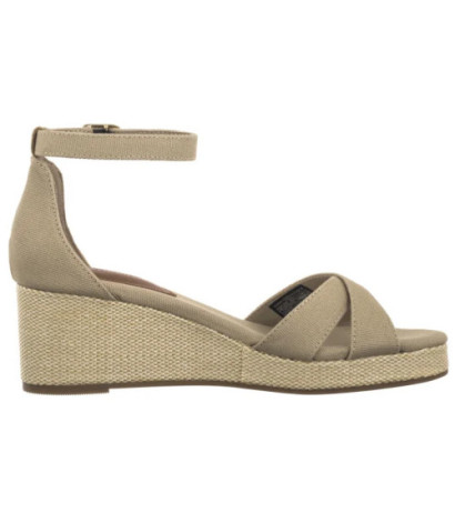 Tommy Hilfiger Flag Criss-Cros Mid Wedge Espad Horseradish FW0FW08481 ACC (TH1337-a) batai