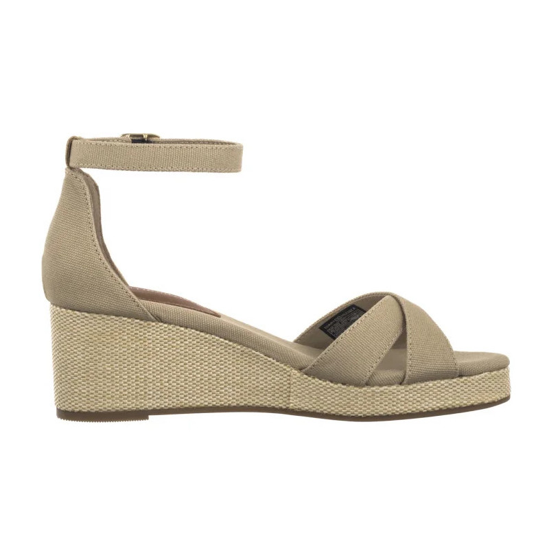 Tommy Hilfiger Flag Criss-Cros Mid Wedge Espad Horseradish FW0FW08481 ACC (TH1337-a) batai
