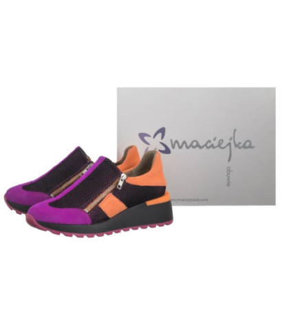 Maciejka Czarne/Różowe 06853-15/00-7 (MA1330-a) batai