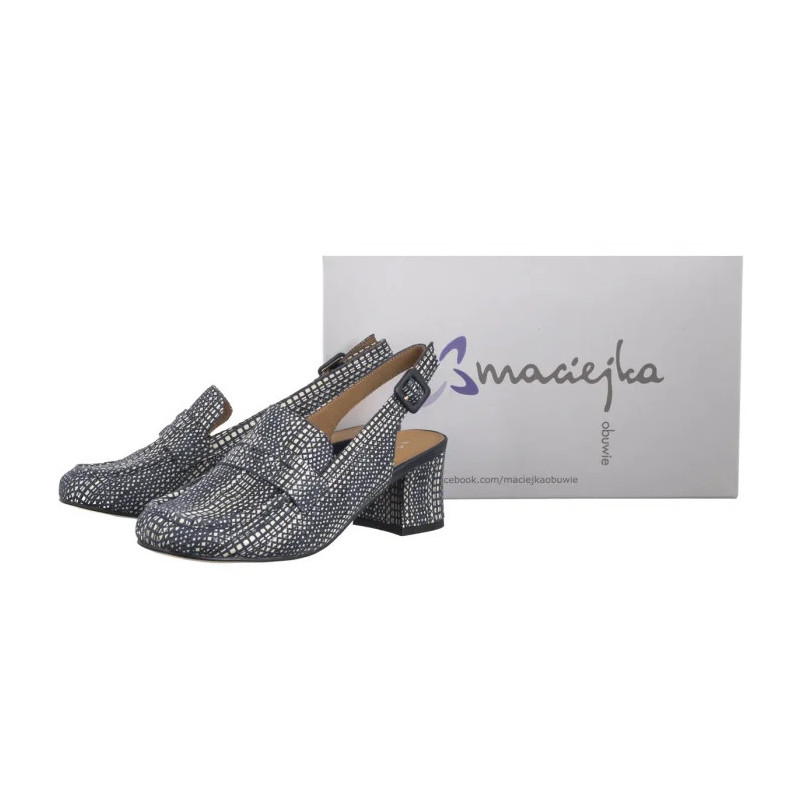Maciejka Granatowe+Beż N6804-17/00-1 (MA1332-a) bateliai