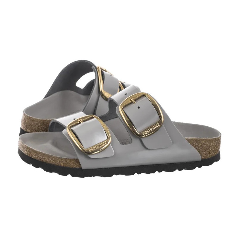 Birkenstock Arizona Big Buckle High-Shine Stone Coin 1029391 (BK239-d) Moteriški batai/šlepetės